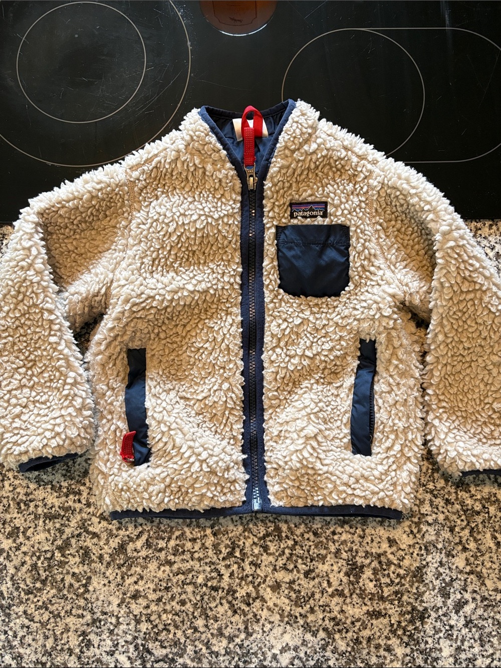 Patagonia Kids Cream Sherpa Jacket